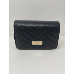 Bebe Sophia Shoulder Crossbody Bag Black Small Purse w/Gold Chain New #2